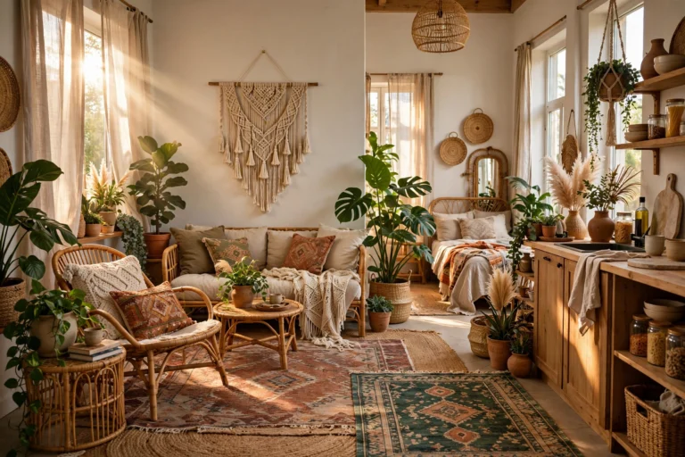 41 Boho Studio Apartment Decor Ideas for a Free-Spirited Home