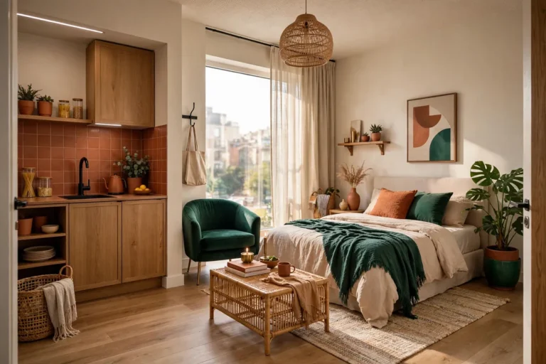 33 Beautiful Studio Apartment Color Schemes to Steal