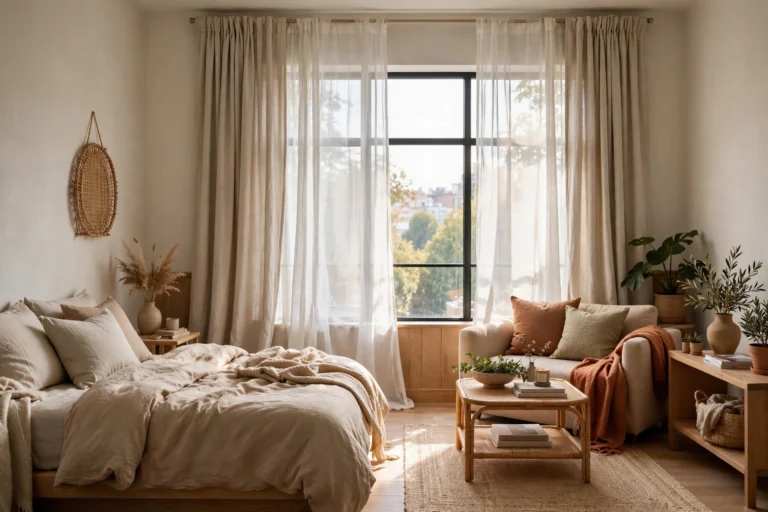 36 Studio Apartment Curtain Ideas for Every Window and Budget
