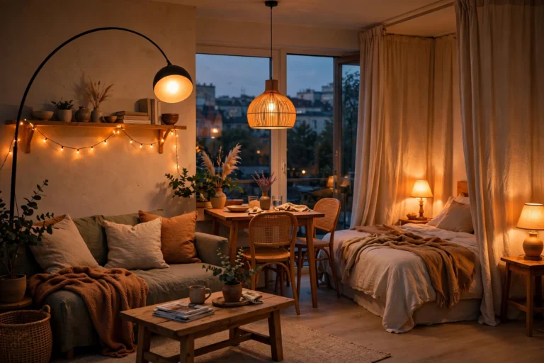 31 Studio Apartment Lighting Ideas for Every Corner and Mood