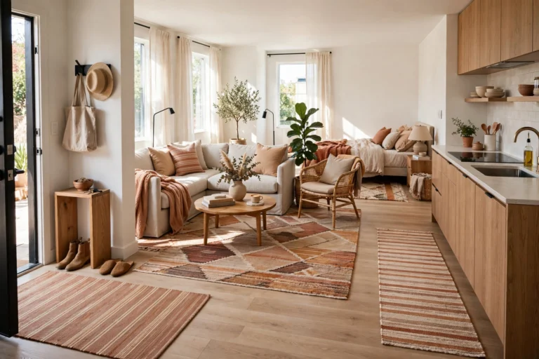 33 Studio Apartment Rug Ideas That Define Every Zone