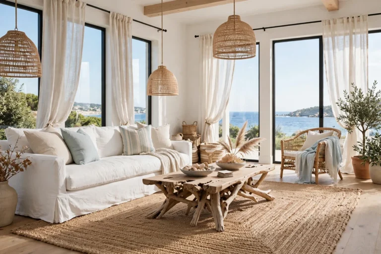 32 Coastal Living Room Ideas for Breezy Relaxed Style