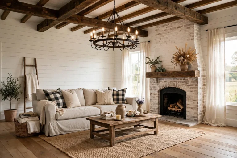 34 Country Living Room Ideas for Cozy Farmhouse Charm