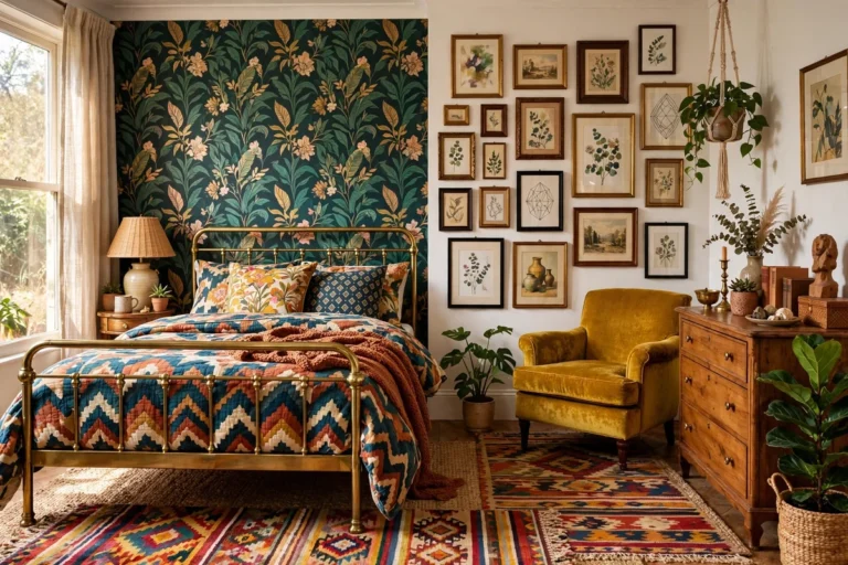 34 Eclectic Bedroom Ideas for Bold Personal Style