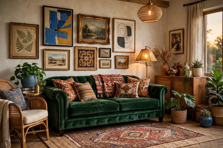 36 Eclectic Living Room Ideas for Bold Personality