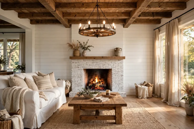36 Farmhouse Living Room Ideas for Cozy Rustic Style