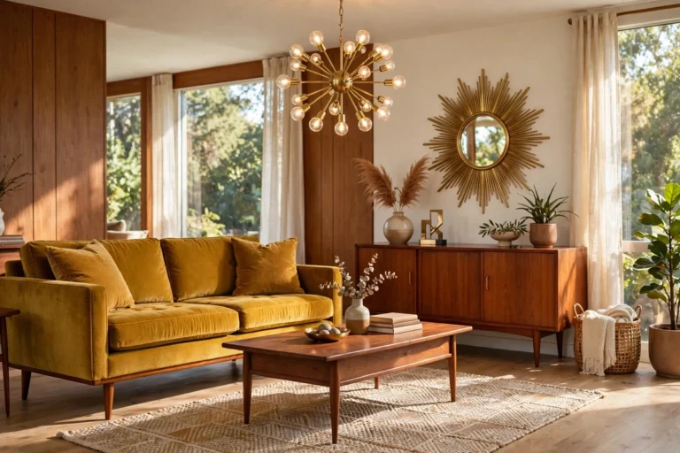 34 Mid-Century Modern Living Room Ideas for Timeless Style