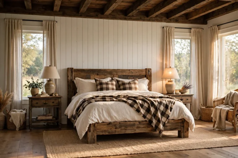 36 Modern Farmhouse Bedroom Ideas for Cozy Rustic Style