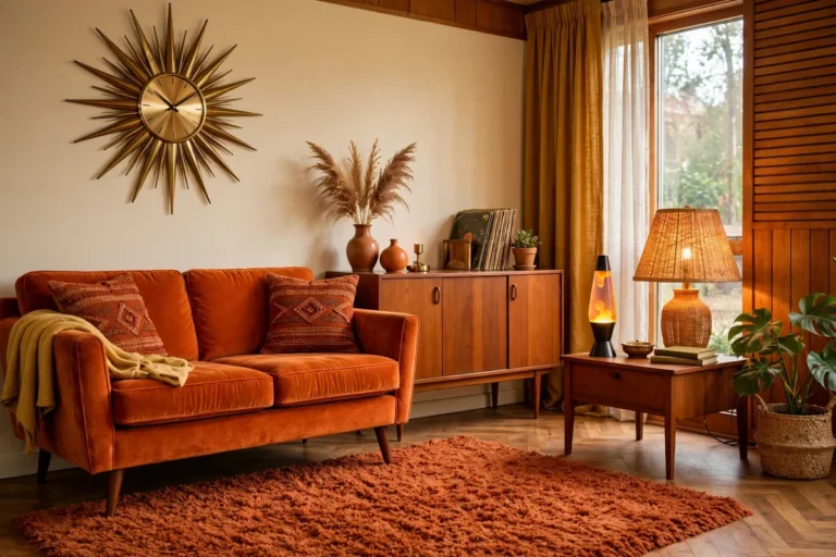 32 Retro Living Room Ideas for Fun Vintage Vibes