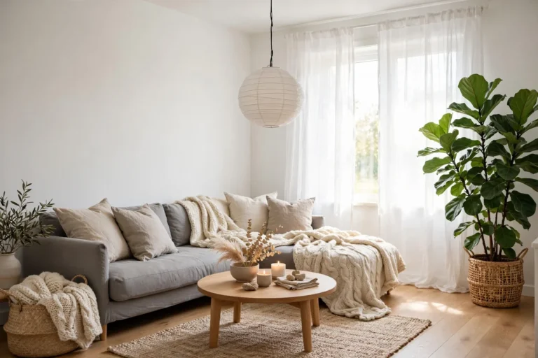 32 Scandinavian Living Room Ideas for a Calm Light-Filled Home