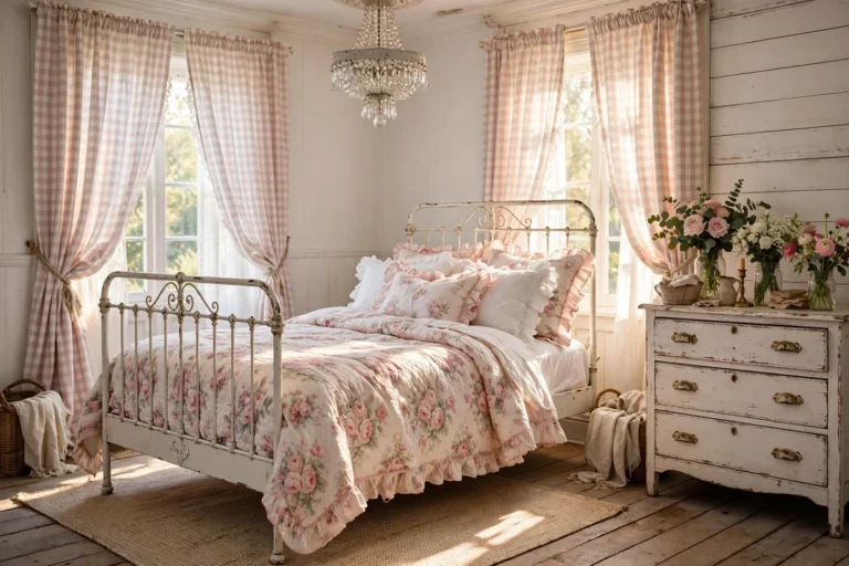 36 Shabby Chic Bedroom Ideas for Romantic Vintage Style