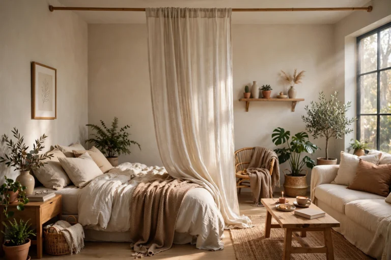 38 Ways to Separate Your Bed in a Studio Apartment (Renter-Friendly)